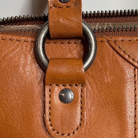 Spikes & Sparrow Brown Leather Shoulder Bag - Picture 3 of 12